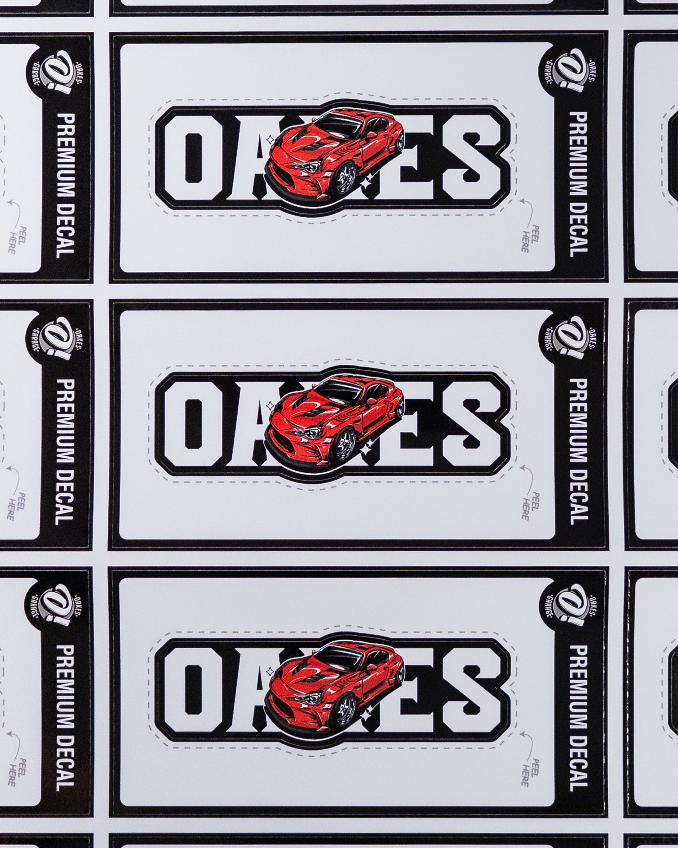 Custom Kiss-Cut Stickers – Design Shop React