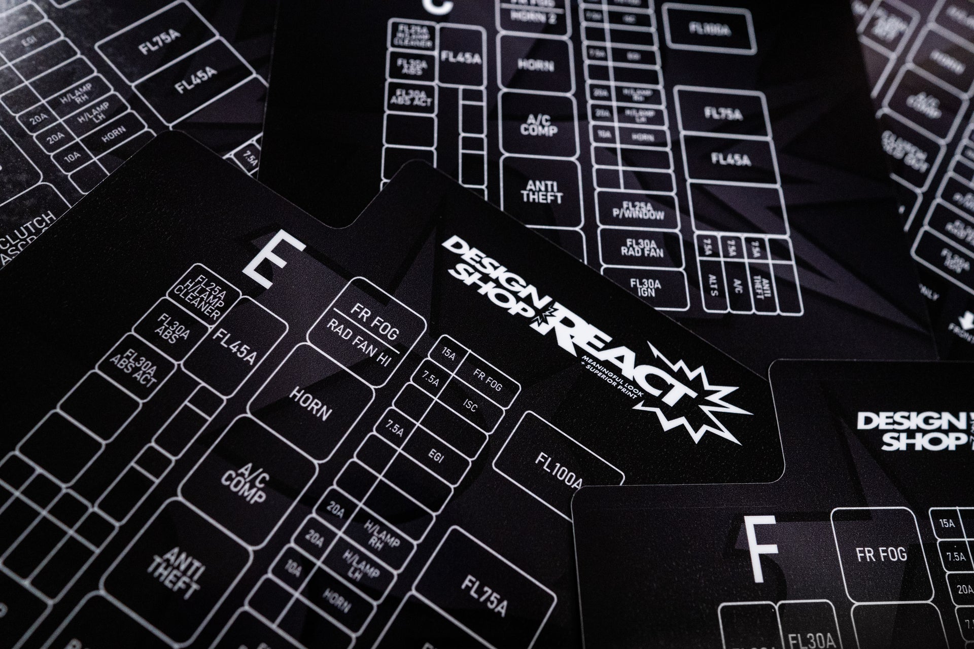 Nissan S14 Engine Bay Fuse Box Sticker – Design Shop React